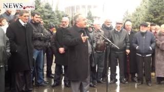 Sasun Mikaelyans speech at Yerablur military cemetery [upl. by Ajnek]