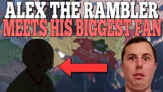 ALEX THE RAMBLER MEETS HIS BIGGEST FAN GUSTAV  HOI4 Multiplayer [upl. by Pavyer]