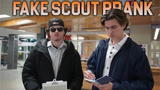 Fake Hockey Scout Prank PART 2 [upl. by Vigor]