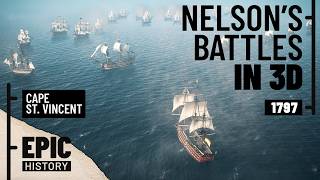 Nelsons Battles in 3D Cape St Vincent [upl. by Ameerahs]