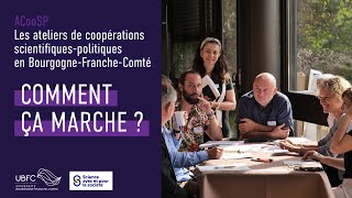 🤝Présentation des ateliers de coopérations scientifiquespolitiques  ACooSP [upl. by Marchak819]