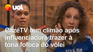 Olimpíadas 2024 Climão por fofoca do vôlei feminino na Cazé TV foi combinado Saiba os bastidores [upl. by Rosario]