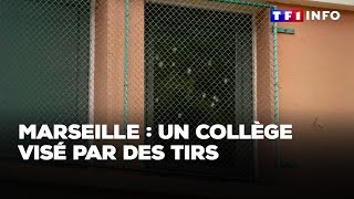 Marseille  un collège visé par des tirs [upl. by Baldridge]