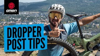 How To Use A Dropper Seat Post Like A Pro [upl. by Abdel694]