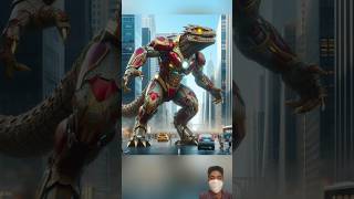 robotic Lizard 🦎 kiski best hai 🤯 spiderman vs venom vs Ironman 😎shortsaiavengersspiderman [upl. by Akessej11]