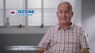 Loss of Vision Due to Old Age  Healthy Eyes with Isotine Eye Drop [upl. by Alatea]