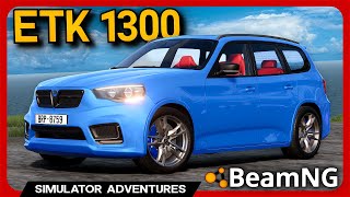 ETK 1300 Returns BeamNGs MustHave German SUV Mod [upl. by Meibers]