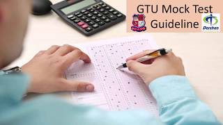 GTU Mock Test Guidelines [upl. by Julienne601]