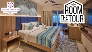 Royal Orchid Beach Resort Goa Room Tour  Utorda Beach South Goa [upl. by Messing]