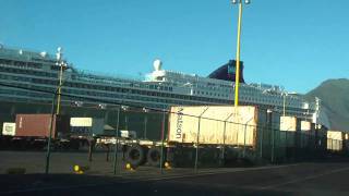 Kahului Port with Cruise Ship [upl. by Adnawed]