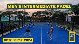 Alabang Country Club  Padel  Intermediate  Kres Nigel vs Nico Jim  Oct 17 2024 [upl. by Alamac780]