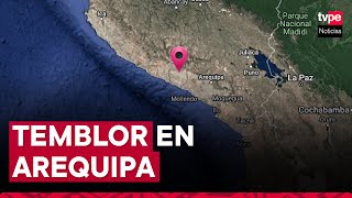 Temblor en Arequipa hoy miércoles 20 de diciembre IGP reportó sismo de 60 de magnitud [upl. by Axe]