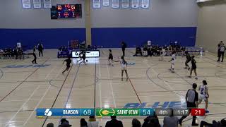 RSEQ D1 Basketball Féminin 🏀 SaintJean  Dawson 20231112 [upl. by Dnumsed539]