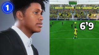 FC 24 PLAYER CAREER MODE 1  Tallest Striker In The World [upl. by Cud]