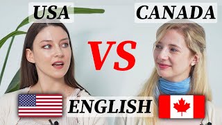 American vs Canadian ENGLISH Differences [upl. by Dannie]