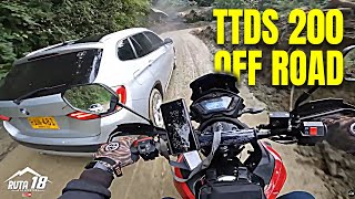 AKT TT 200 DS On  Off Road puesta a prueba [upl. by Ayyn824]