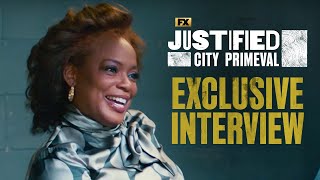 Exclusive Interview with Timothy Boyd and Aunjanue  Justified City Primeval  FX [upl. by Hartmann]