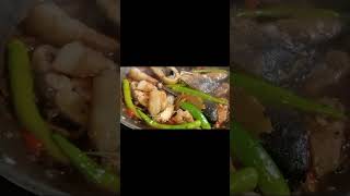 adobong baboy at bangus [upl. by Linker]