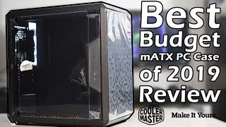 Best budget mATX PC case you can buy in 2019 Coolermaster Mastr Box Q300L Review [upl. by Jelks]