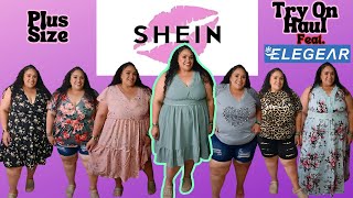 SHEIN Plus Size Haul 2024SHEIN CurveSHEIN Curve PlusPlus Size ClothingFT ElegearTasha St James [upl. by Feledy389]