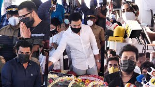 വിട ചൊല്ലി താരങ്ങൾ  Actors At KPAC Lalita Funeral At Kochi [upl. by Salakcin784]