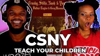 🎵 Crosby Stills Nash amp Young  Teach Your Children REACTION [upl. by Uon]