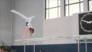 Kristijonas PADEGIMAS LTU  Parallel Bars 2016 [upl. by Akinal]