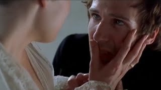 Onegin 1999 Ralph Fiennes cute and sad scene the way he got on his knees 😭💜 [upl. by Jaclin567]