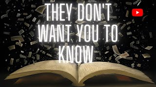 Full AudioBook The Book quotTheyquot Dont Want You To Know fullaudiobook [upl. by Dlorad]