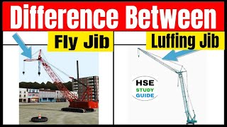 Difference Between Fly Jib amp Luffing Jib of Crane  Fly Jib  Luffing Jib  Fly Jib amp Luffing Jib [upl. by Nosneb]