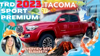 2023 Tacoma  TRD Sport Premium Overview [upl. by Leiria]