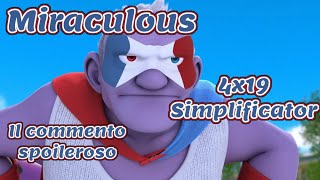 MIRACULOUS  Simplificator 4x19  Reaction amp commento [upl. by Bautram]