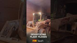 Devastating Flash Floods in Spain 2024  Car rescue flashflood flooding shorts [upl. by Nnylorac]