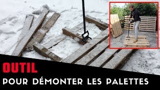 Je TESTE un quotdémontepalettequot acheté sur Amazon  DÉMONTER PALETTE BOIS [upl. by Ahsitel]