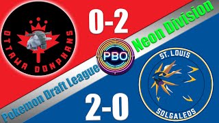 Pokémon Draft League  Ottawa Donphans VS St Louis Solgaleos  S7 W3 Neon Div [upl. by Ferde]