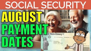 Social Security Checks  August 2024 Payment Schedule Dates Update [upl. by Sutsuj541]