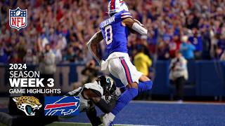 Jacksonville Jaguars vs Buffalo Bills Game Highlights  NFL 2024 Season Week 3 [upl. by Ori]