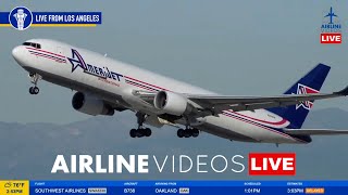 🔴LIVE LAX PLANE SPOTTING [upl. by Georgi]