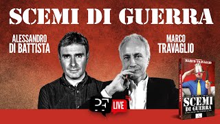 quotScemi di guerraquot Marco Travaglio e Alessandro Di Battista dialogano sul conflitto in Ucraina [upl. by Annatsirhc313]