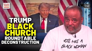 Roland DECONSTRUCTS Trump STRAIGHTA LYING During Black Church Roundtable In Michigan [upl. by Alaikim72]