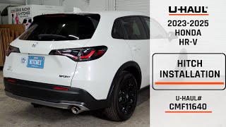 20232025 Honda HRV  UHaul Trailer Hitch Installation  CMF11640 [upl. by Litt218]