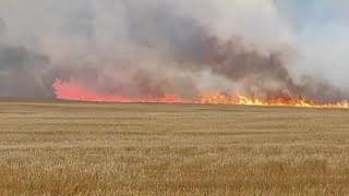 Varina residents ‘overwhelmed’ after brush fire You’re at the mercy of the element [upl. by Apostles343]