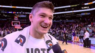 11224 Phoenix Suns Postgame Interview  Grayson Allen [upl. by Terese348]