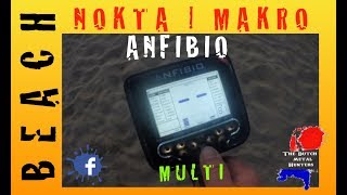 NOKTA MAKRO ANFIBIO METAL DETECTOR METAALDETECTOR  SHORT BEACH HUNT  THE DUTCH METAL HUNTER [upl. by Ellehsar]