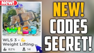 Weight Lifting Simulator 3 New Codes  ROBLOX SECRET CODES WLS 3 [upl. by Sperling]