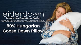 90 Hungarian Goose Down Pillows [upl. by Assilim]