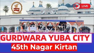 Gurbani Kirtan amp Daily Prayer Live Sikh Parade Celebration Gurdwara Yuba City [upl. by Tnilf]