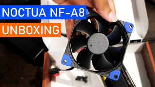 Noctua NFA8 Chromax Unboxing [upl. by Ettennaj]