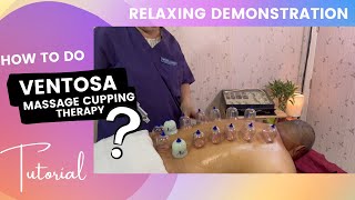 How to do VENTOSA or Cupping Therapy Massage TUTORIAL  What are the benefits [upl. by Eanaj]