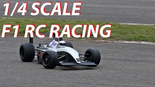 VHRC 2016  14 RC Model Quarter scale Yankee Formula 1  Wet Drive  Gitup Git2 ActionCam [upl. by Em]